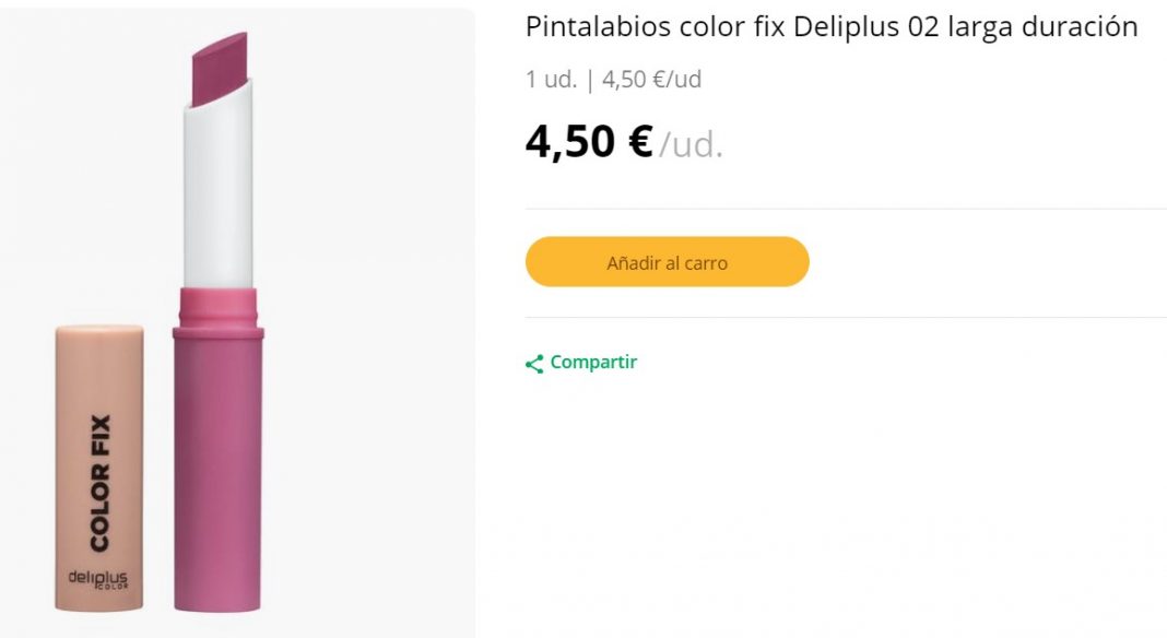 Pintalabios color fix fucsia