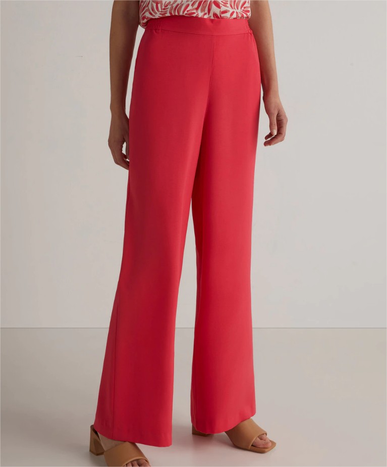 pantalon fluido ancho woman