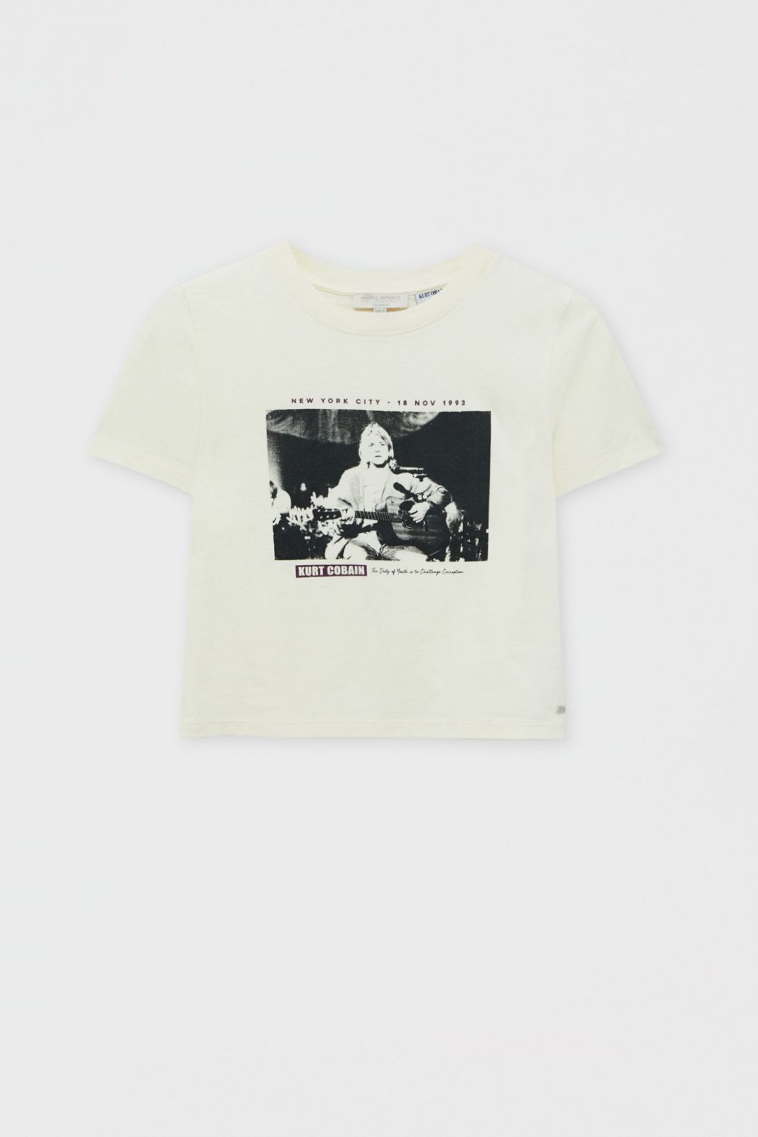 Camiseta manga corta Kurt Cobain