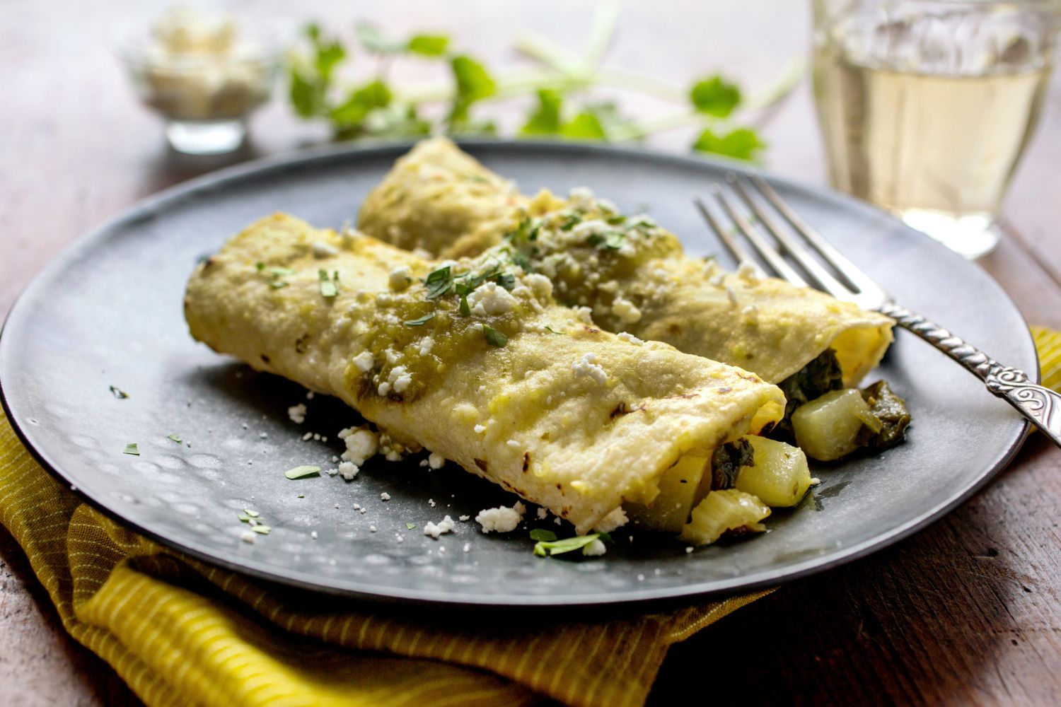 La receta de enchiladas de queso para disfrutar en casa