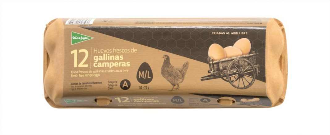 huevos frescos gallinas camperas el corte ingles