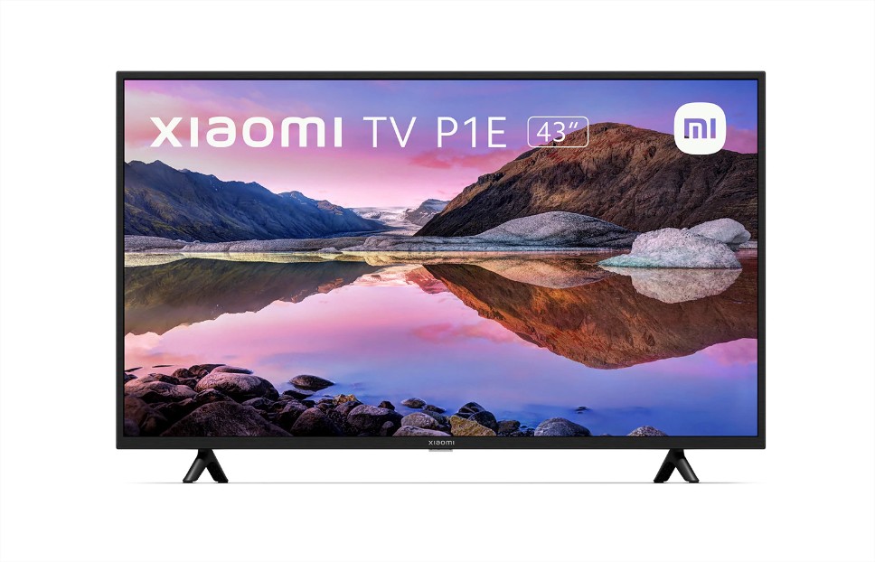 TV LED 108 cm (43) Xiaomi P1E 43, UHD 4K, Smart TV Android 9, HDR10, Google Assistan el corte inglés