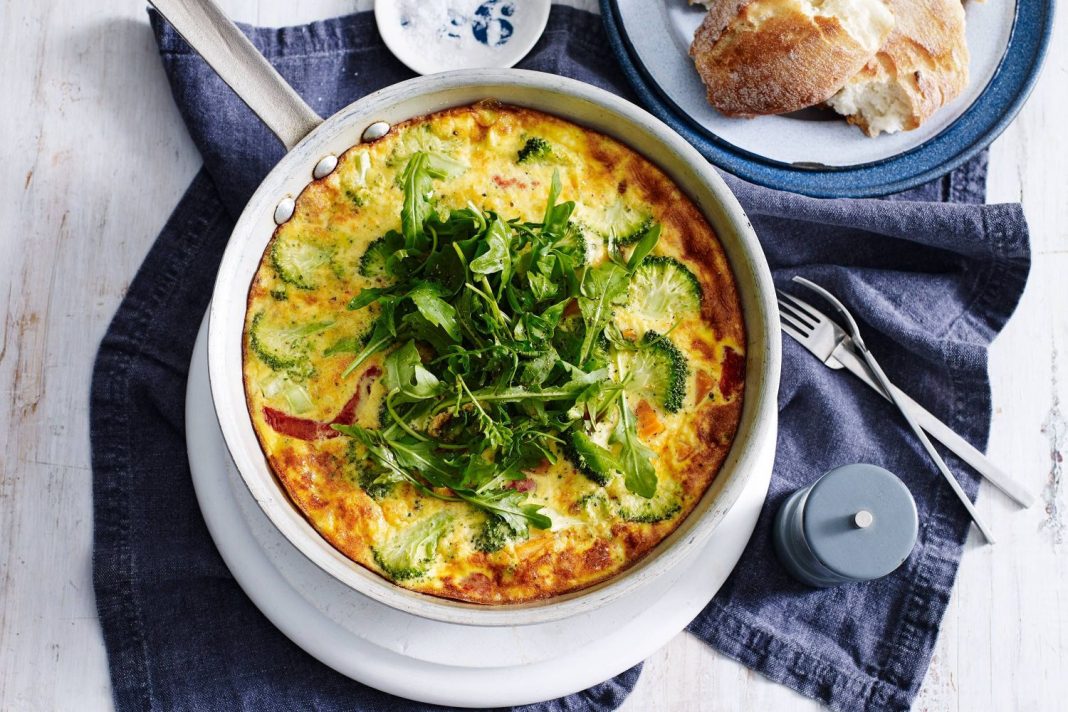 tortilla de brócoli