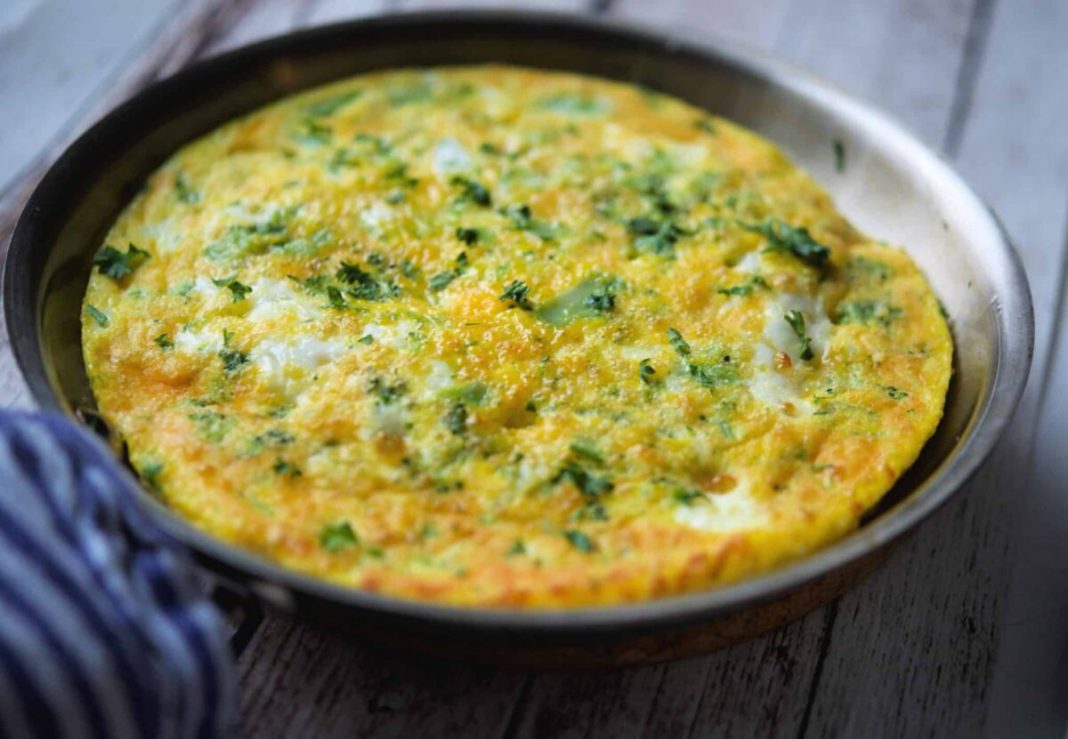 tortilla de brócoli