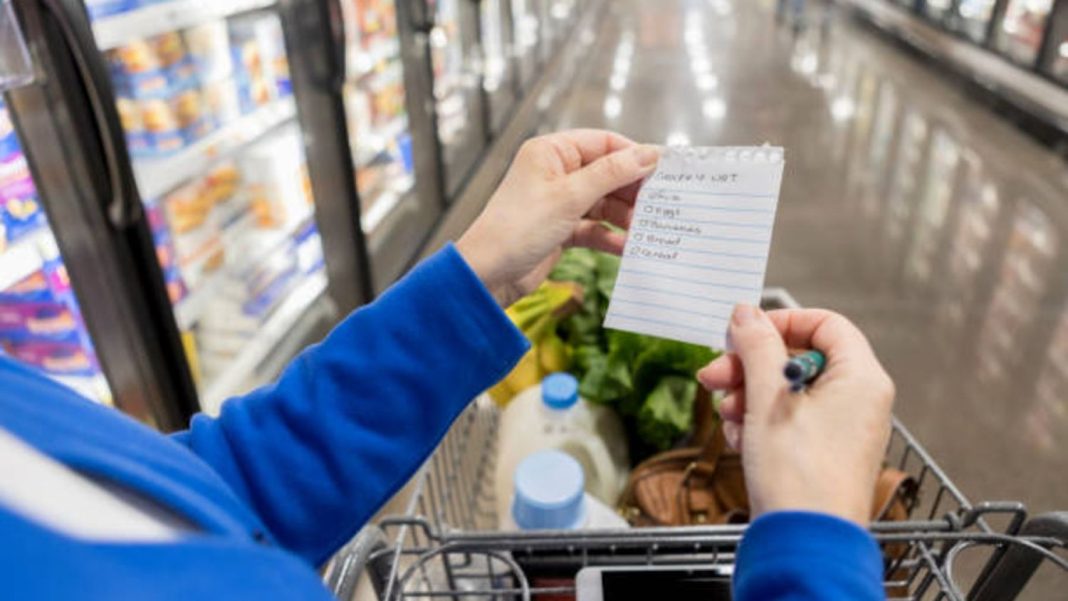 Utiliza la lista de la compra para ahorrar