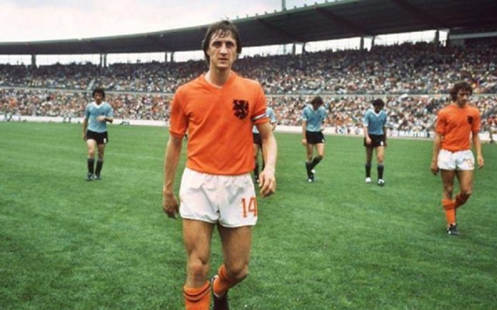 Johan Cruyff en el mundial del 74