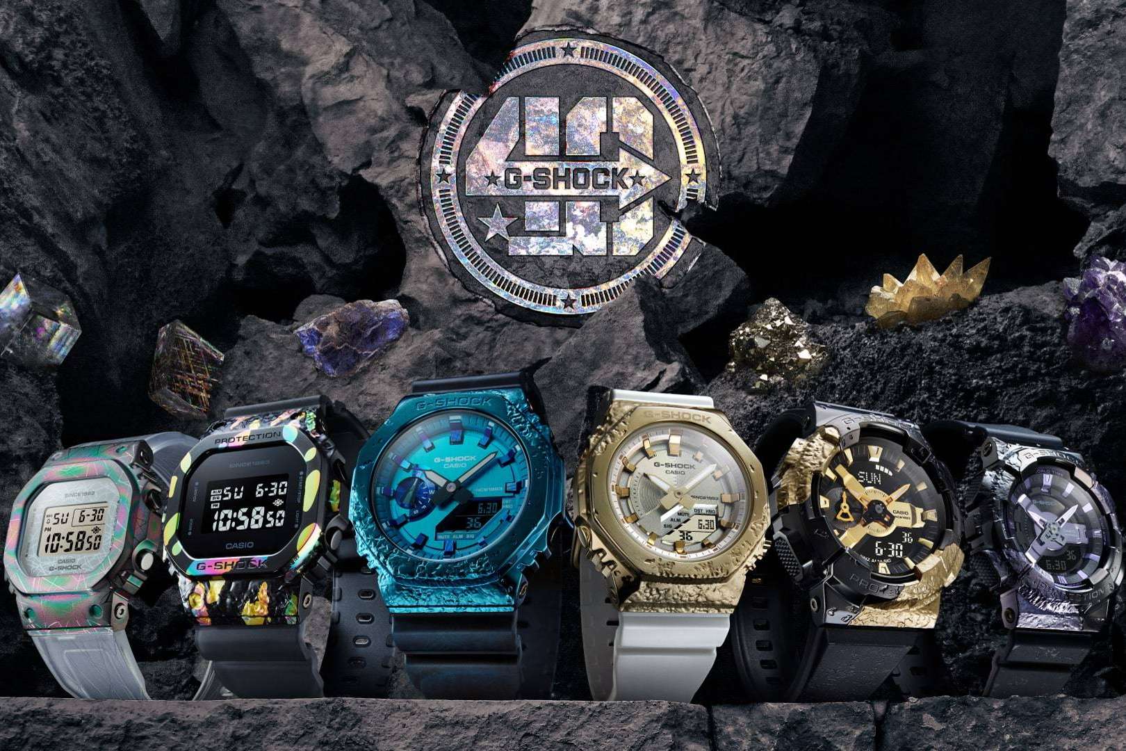 El 40 aniversario de la marca G-Shock de Casio