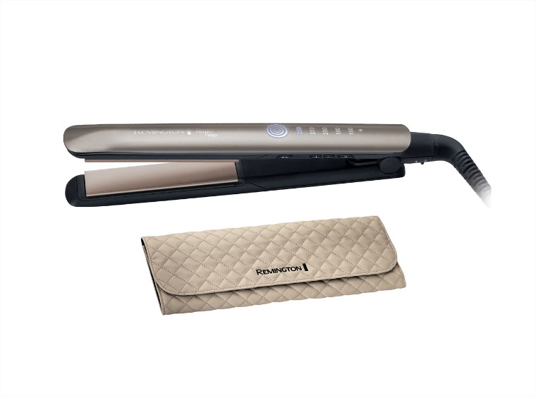 Plancha de Pelo Remington Keratin Therapy Pro con revestimiento de cerámica