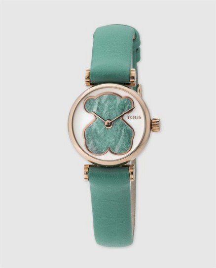 Reloj de mujer Tous Camille de piel verde en El Corte Inglés