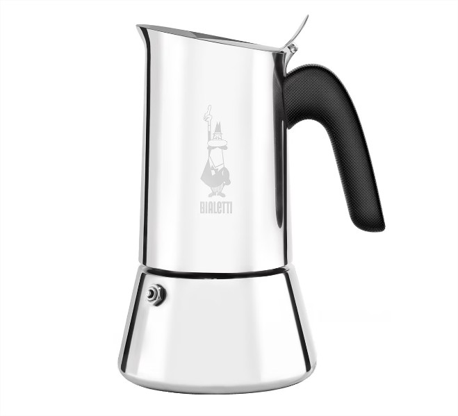 Cafetera italiana de acero Venus Bialetti el corte ingles