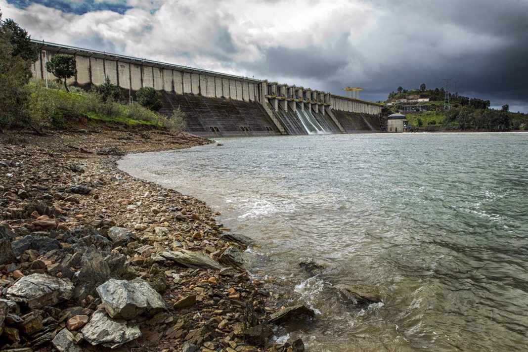 Embalse de Serena en Badajoz