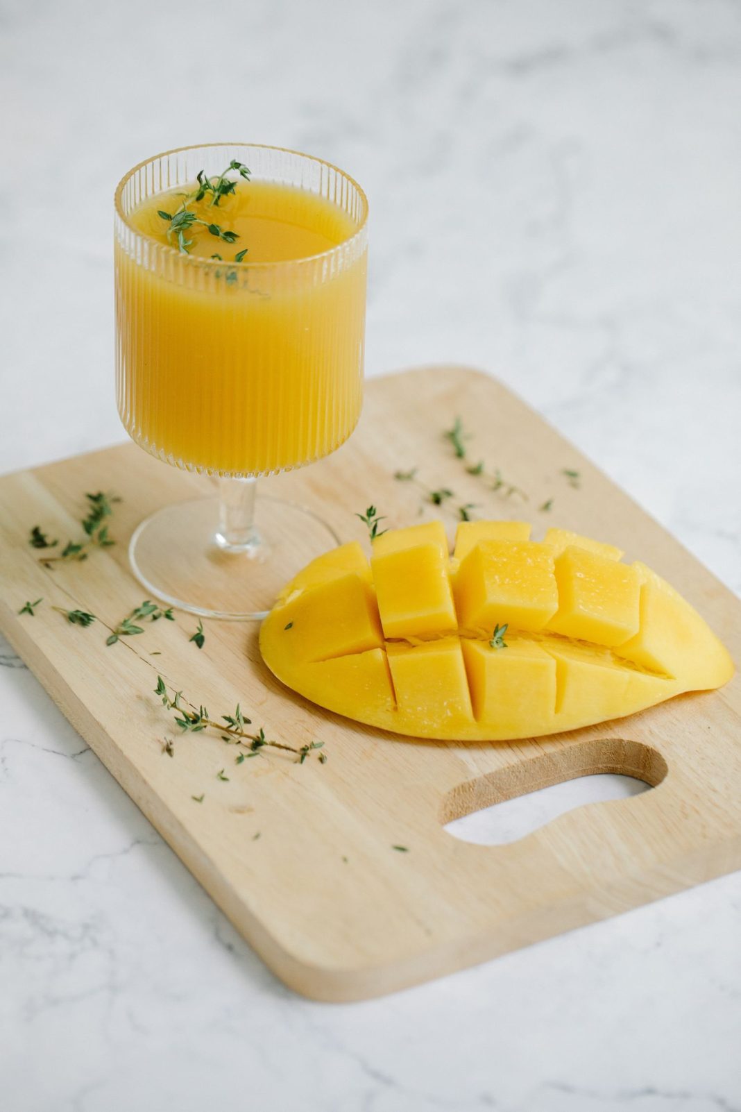 Sorbete de mango