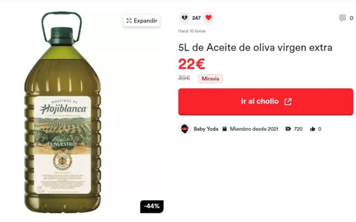 aceite Michollo Merca2.es