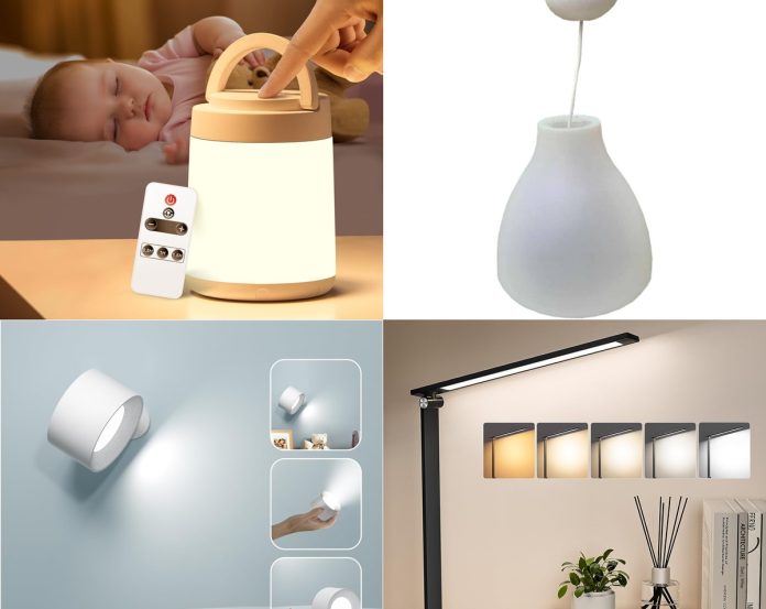 Amazon lámparas luz LED iluminación hogar