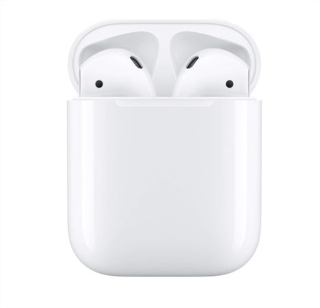 Auriculares de botón Apple AirPods (2ª Generación) con estuche de carga