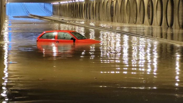 inundación lluvias