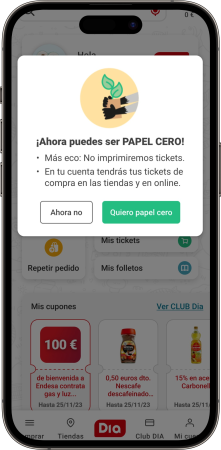 Ticket papel cero App Merca2.es