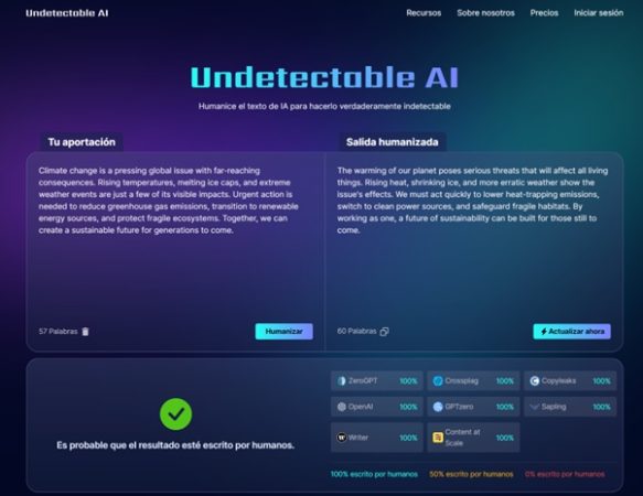 Undetectable AI