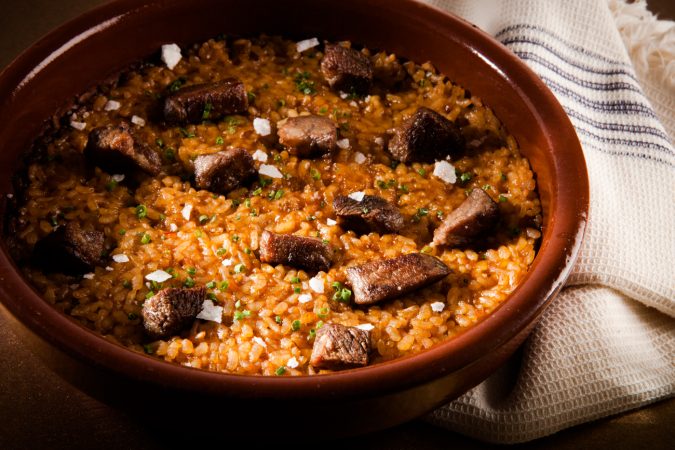 Arroz seco al horno de presa ib®rica y foie 1 Merca2.es