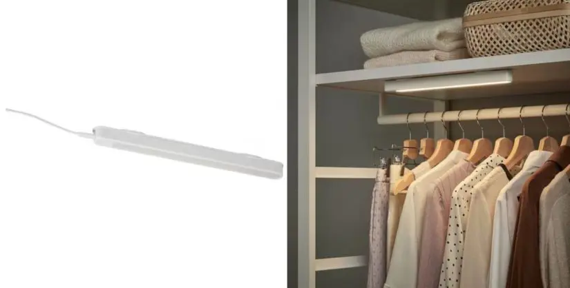 Ikea llena de luz tu armario con esta tira LED por menos de 20 euros
