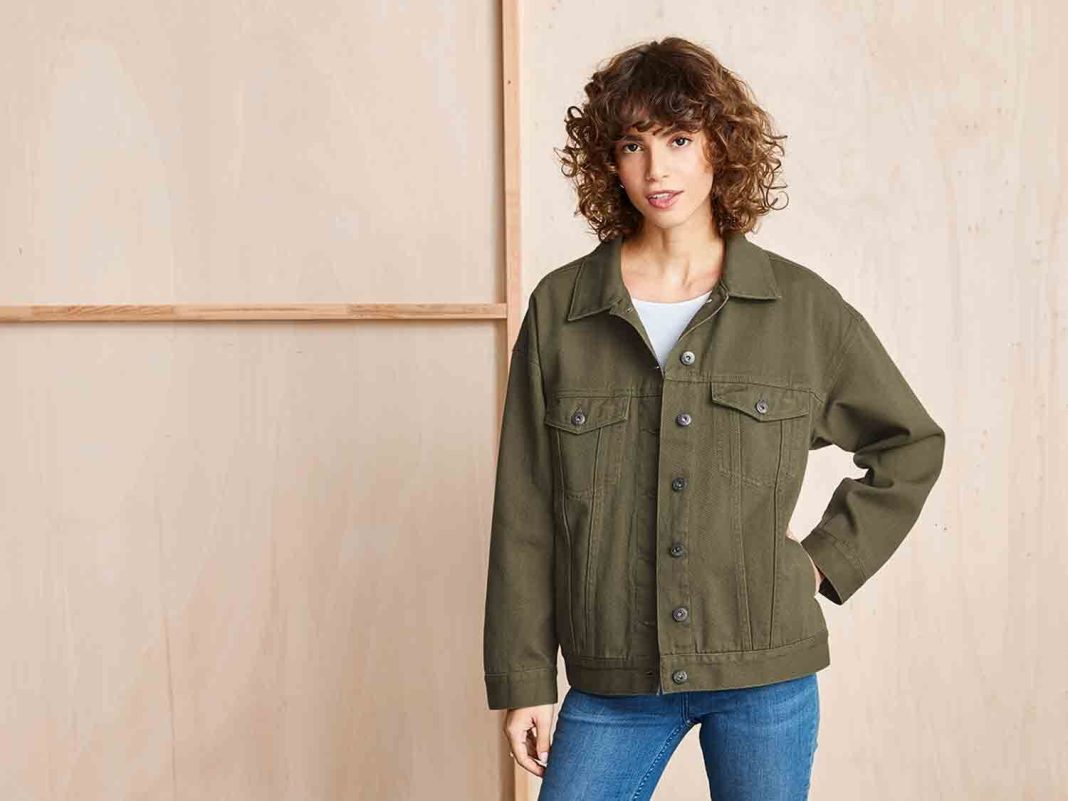 Chaqueta vaquera Oversize para mujer