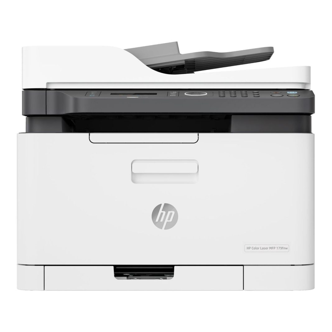 Impresora multifunción - HP Color Laser MFP 179fnw, 18 ppm, 600 x 600 DPI, A4, Instant Ink, Wi-Fi