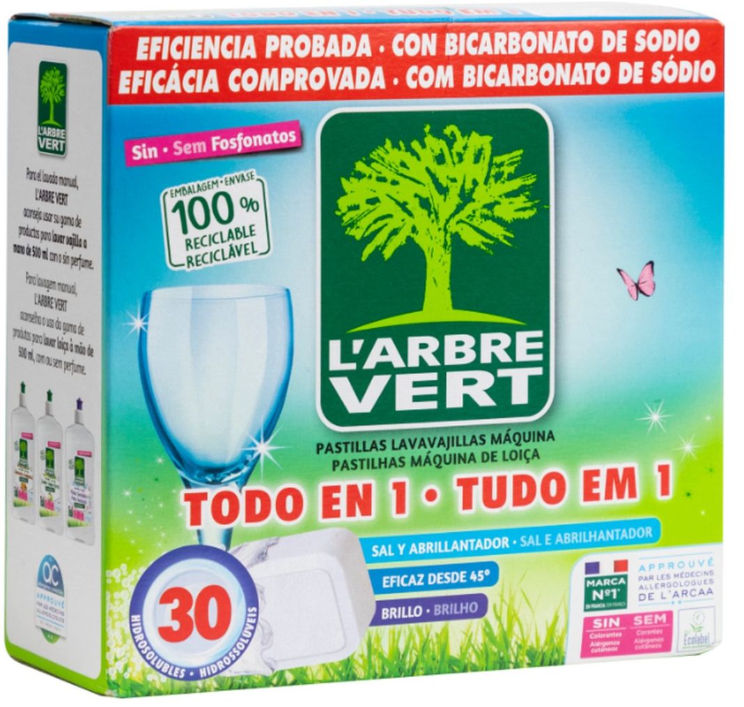 Pastillas de lavavajillas L´Arbre Vert