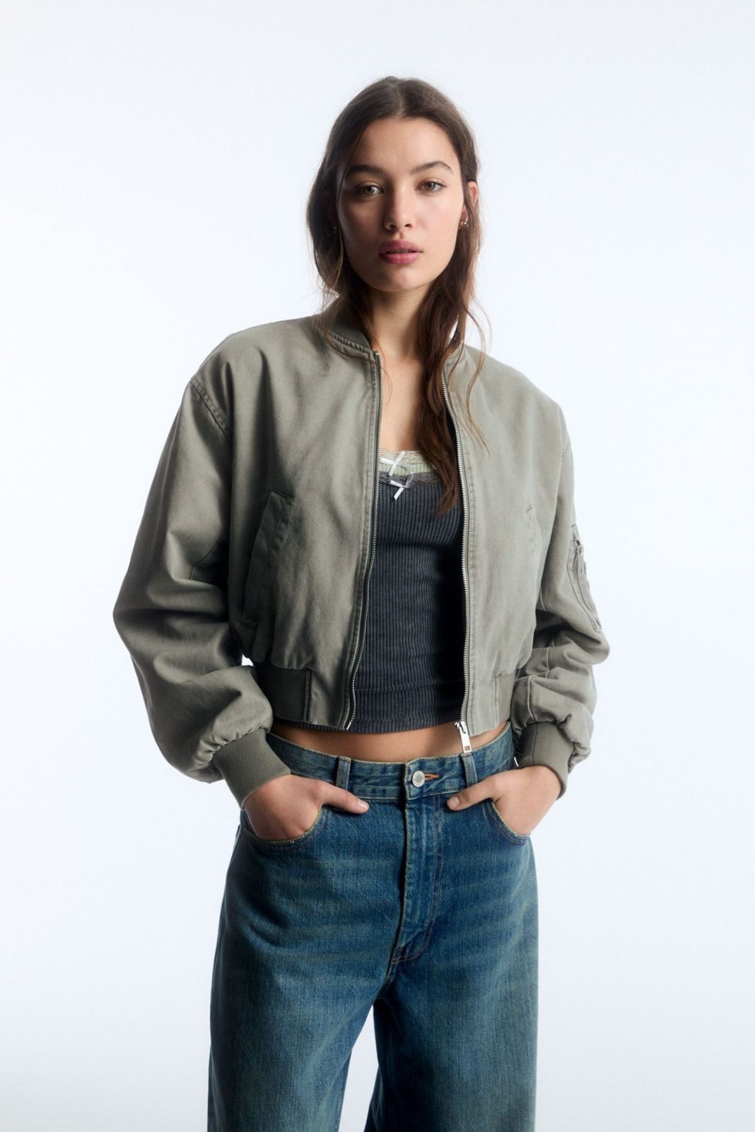 CHAQUETA BOMBER DE PULL&BEAR