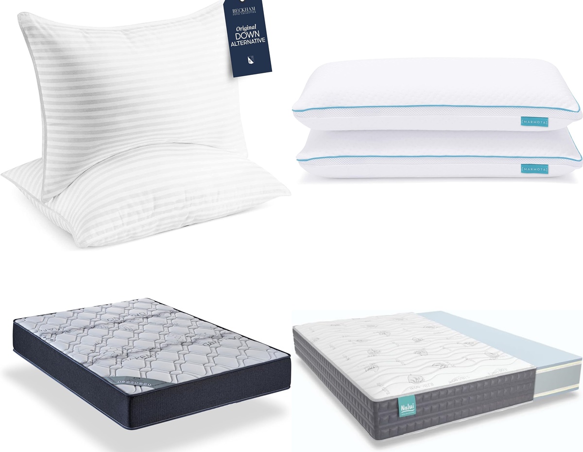 Colchones y almohadas de Amazon a precios increibles