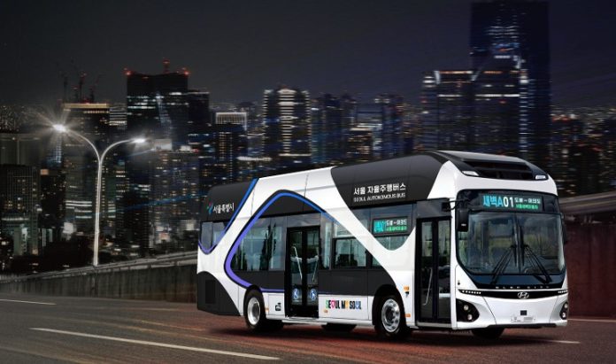 Los buses automáticos ya son una realidad en Seúl