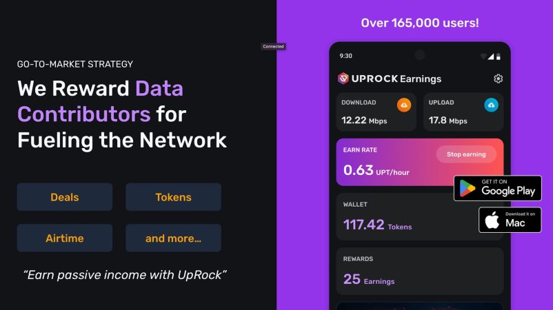 Te presentamos Uprock: Instala y gana criptomonedas sin salir de casa