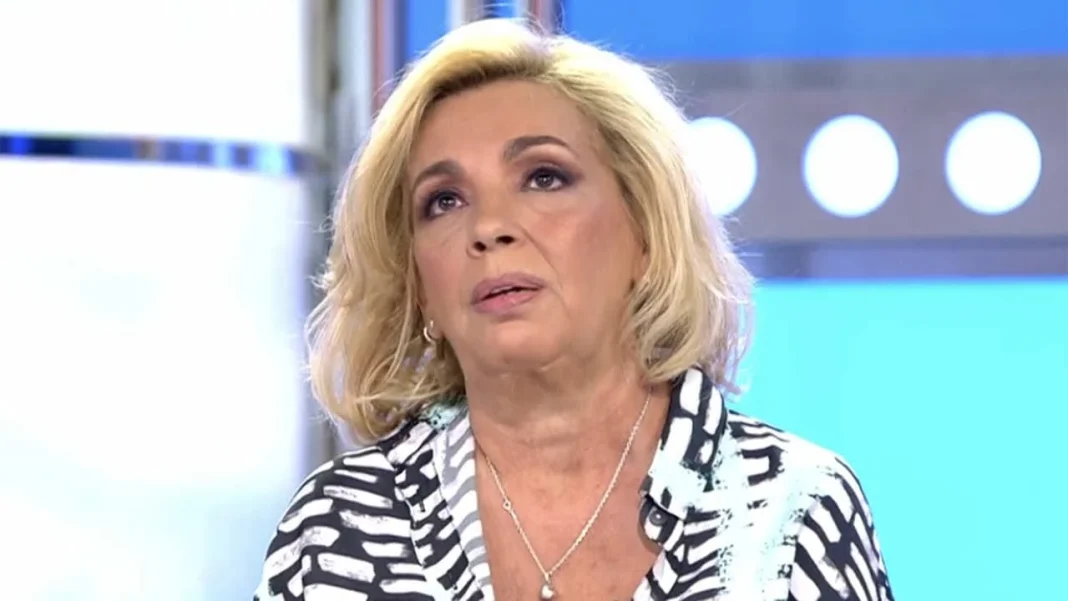 El motivo de Carmen Borrego que la hizo quebrarse al hablar de su hijo