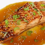Receta de salmón con salsa de soja y miel, un toque oriental para el Omega-3