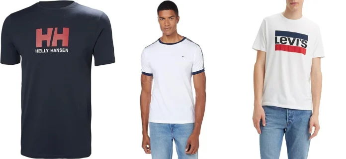 amazon camisetas hombre levi's tommy Hilfiger ofertas