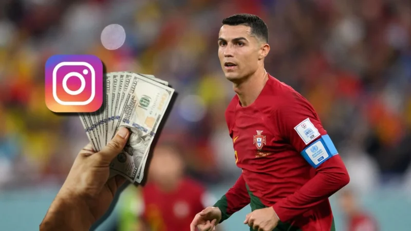 Cristiano Ronaldo y la fortuna que gana en Instagram