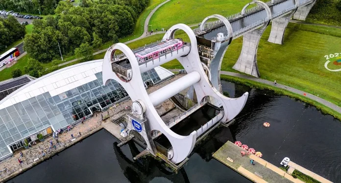 ⁠El increíble ascensor para barcos de Escocia que se hizo viral en TikTok