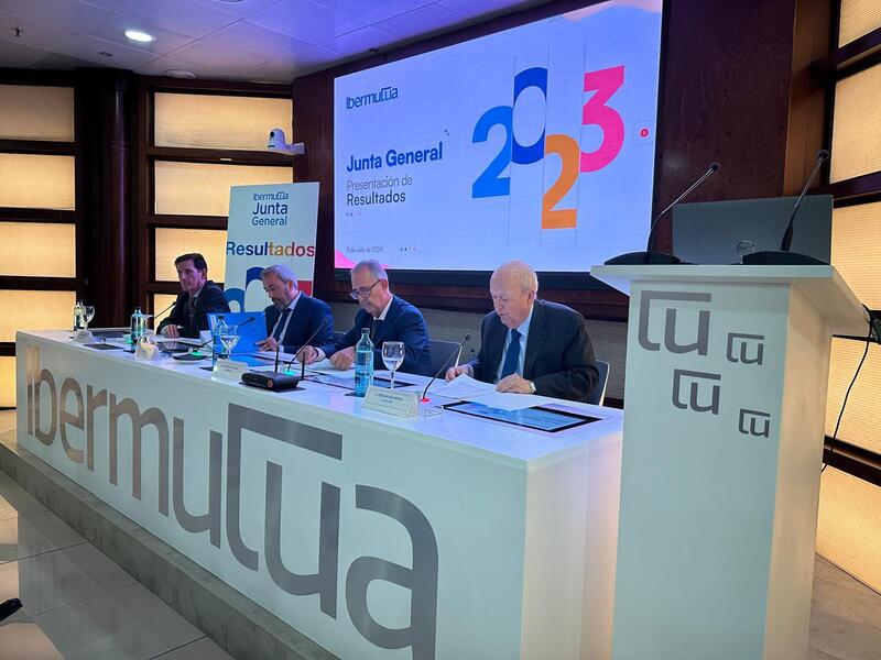 Ibermutua demuestra su solidez financiera con un aumento del 8,2% en sus ingresos anuales del 2023