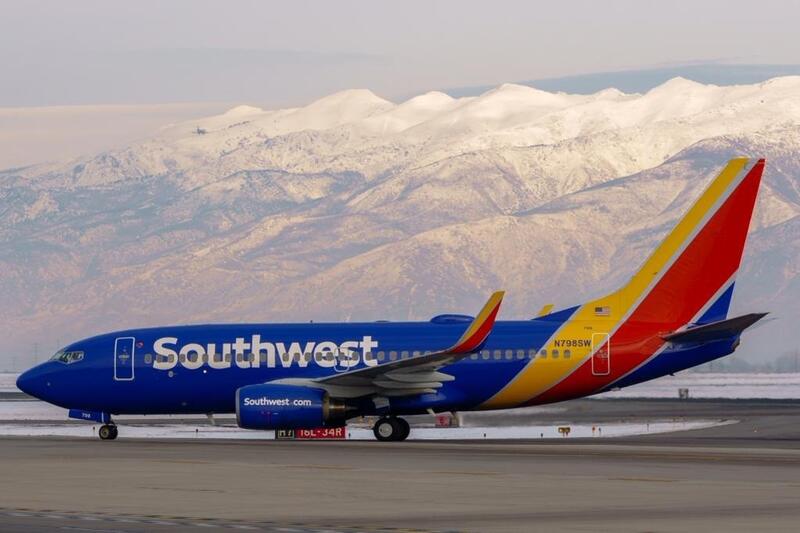 La aerolínea Southwest Airlines obtiene un beneficio del 46,3% menos en el segundo trimestre