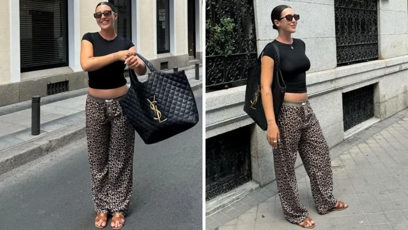 Los pantalones de leopardo que Zara tiene para vos 