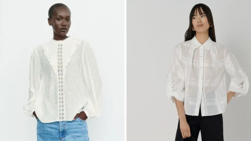 La blusa de la princesa Leonor con rebaja en Zara 