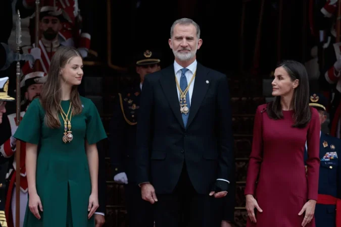 Las reacciones de los Reyes Felipe VI y Letizia por el regreso de la princesa Leonor a la academia