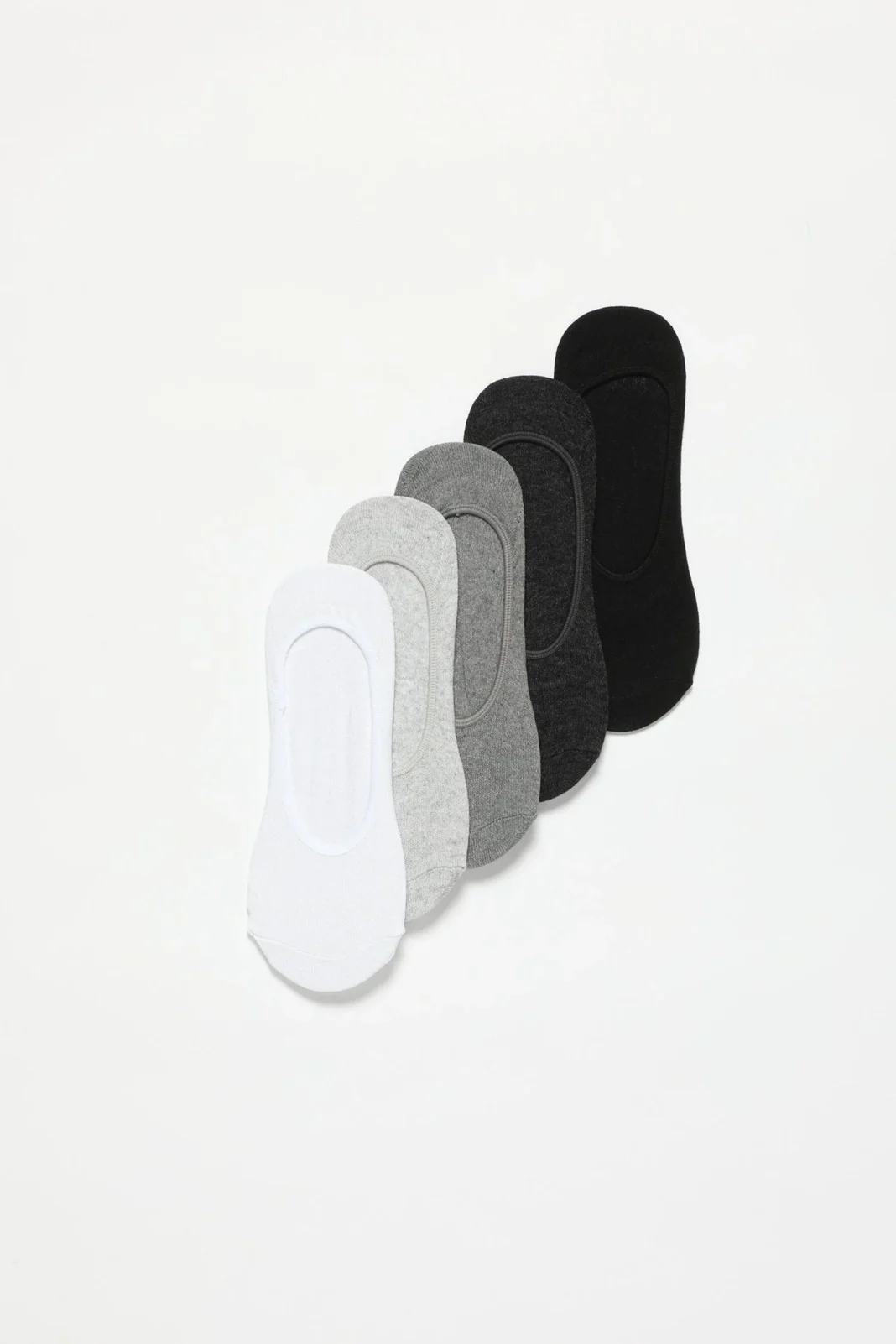 Pack de 5 pares de calcetines tipo invisibles