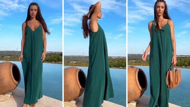 Así es el vestido de Teressa Bass que vende Zara 