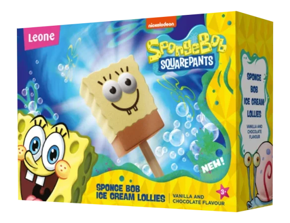 Supermercados Dia lo tiene: un toque helado con Bob Esponja 