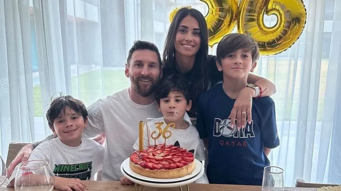 Messi y su familia dejan el fútbol de lado por esta serie de Netflix