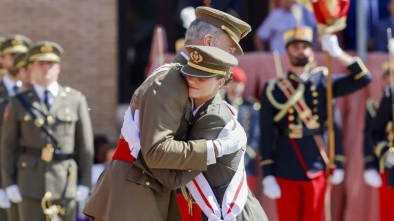 Una medalla más para la princesa Leonor