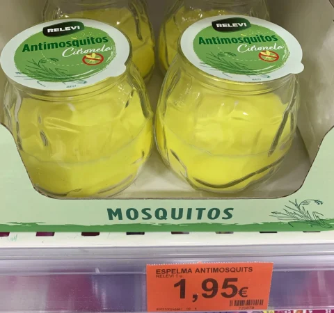 solucion contra mosquitos moscas vela citronella Merca2.es