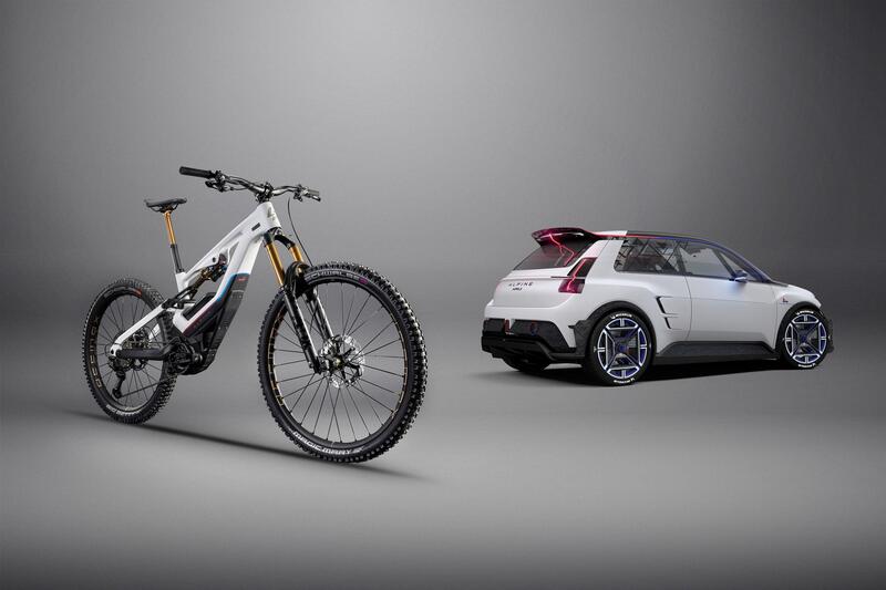 Lapierre y Alpine fusionan tecnología automotriz y ciclismo con su nueva bici eléctrica de montaña A290 beta