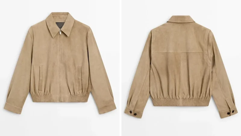 Detalles de la chaqueta de Massimo Dutti