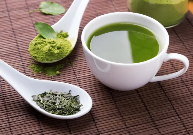 Beneficio antiinflamatorio del té verde par ala piel 